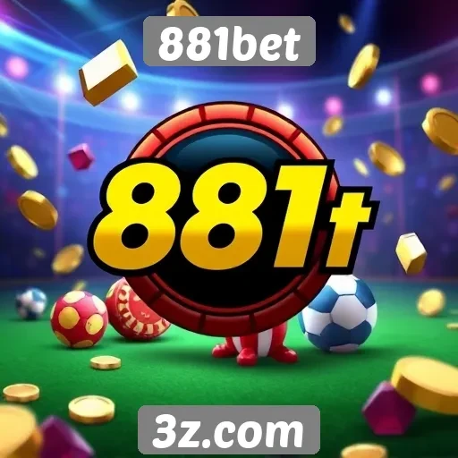 Diversidade de jogos oferecidos na 881bet